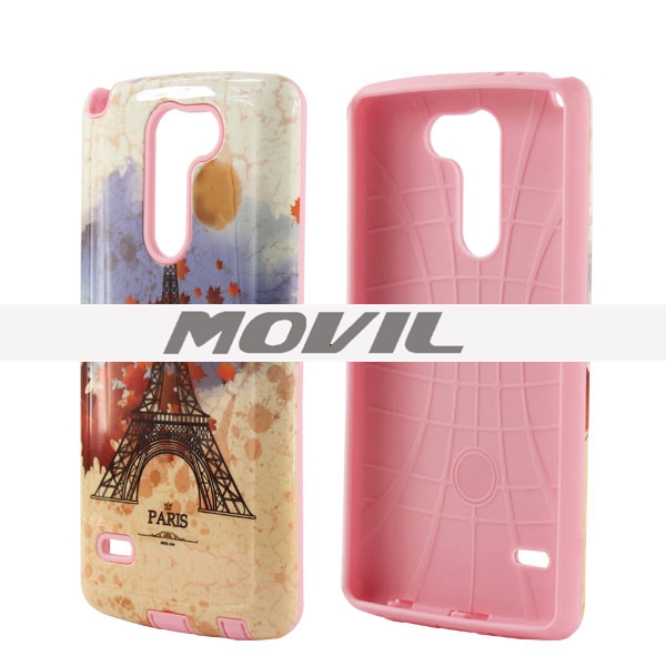 NP-2636 TPU   PC funda para LG G3 Stylus D690-13